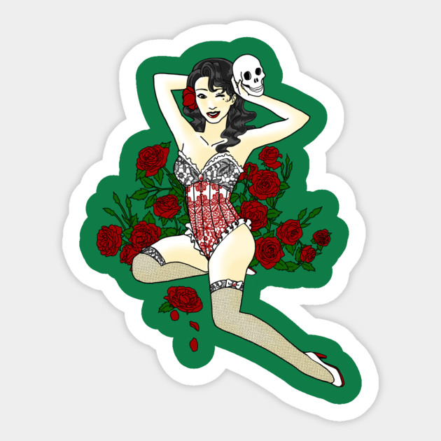 Wild Rose Pin Up